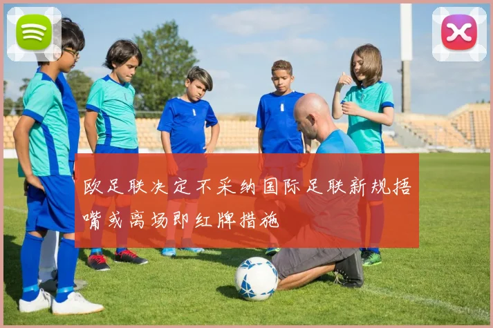 欧足联决定不采纳国际足联新规捂嘴或离场即红牌措施